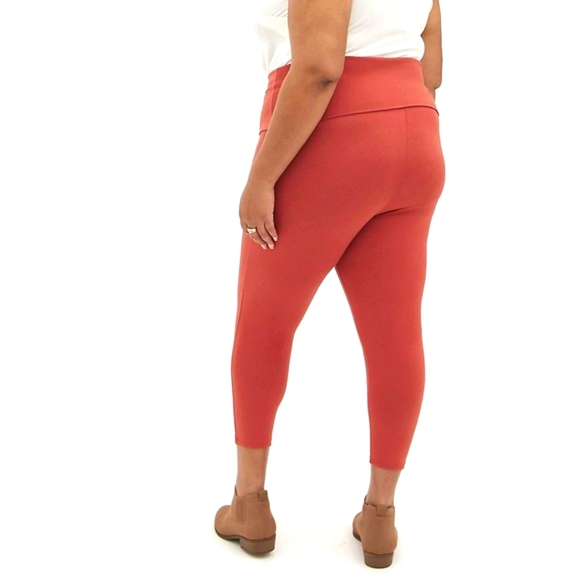 ❤️NWT VINTAGE TORRID LEGGING - FOLDOVER - CROP - HIGH WAIST - PREMIUM OPAQUE - Picture 2 of 12